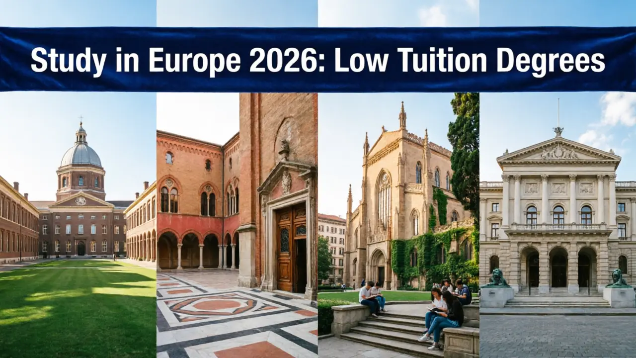 Study in Europe 2026: Low Tuition Degrees in Netherlands, Italy, Spain & Austria - StudyIn-AUS Guide