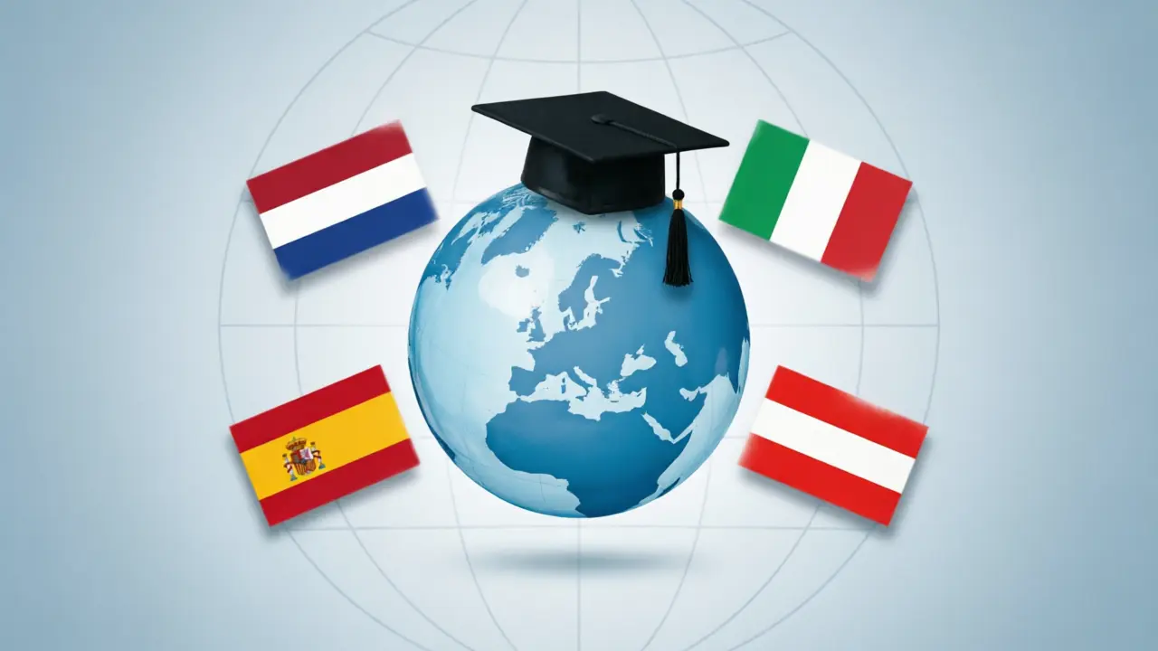 Study in Europe 2026: Low Tuition Degrees in Netherlands, Italy, Spain & Austria - StudyIn-AUS Guide