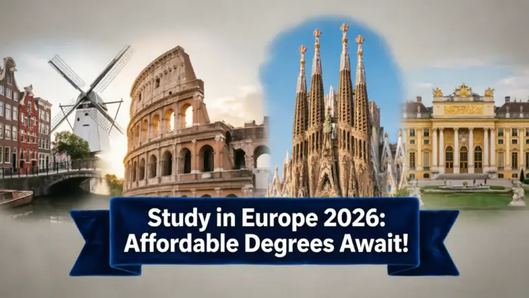 Study in Europe 2026: Low Tuition Degrees in Netherlands, Italy, Spain & Austria - StudyIn-AUS Guide