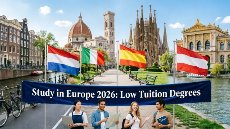 Study in Europe 2026: Low Tuition Degrees in Netherlands, Italy, Spain & Austria - StudyIn-AUS Guide