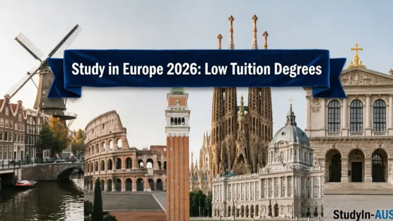 Study in Europe 2026: Low Tuition Degrees in Netherlands, Italy, Spain & Austria - StudyIn-AUS Guide