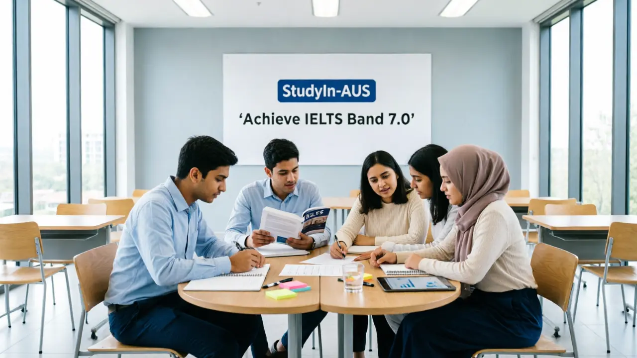 IELTS Band 7.0 Preparation Strategy for Pakistani University Applicants in 2026 - StudyIn-AUS Guide