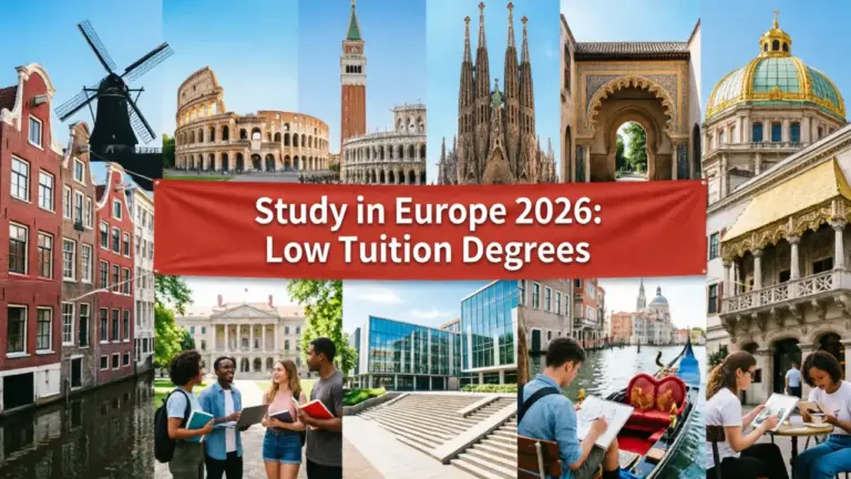 Study in Europe 2026: Low Tuition Degrees in Netherlands, Italy, Spain & Austria - StudyIn-AUS Guide