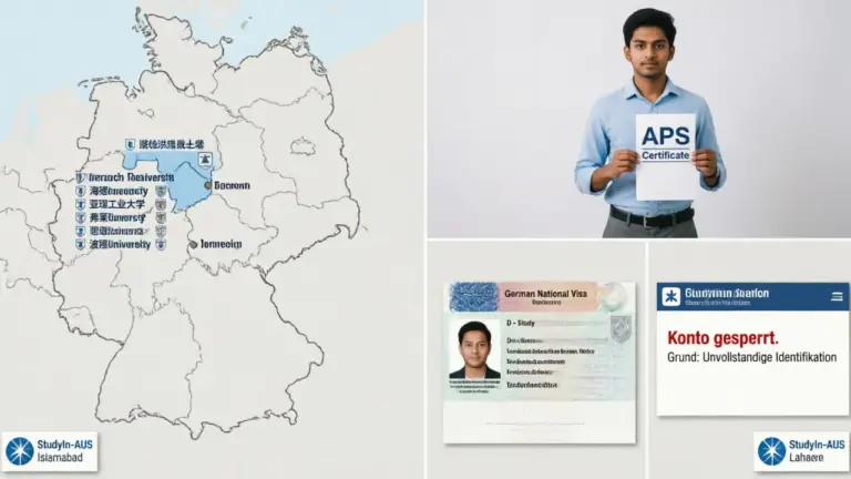 Germany Tuition-Free Universities for Pakistani Students: APS Verification & Blocked Account - StudyIn-AUS Guide